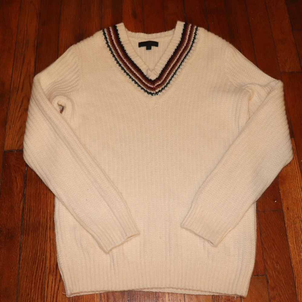 ASOS Cream Cable Knit Sweater